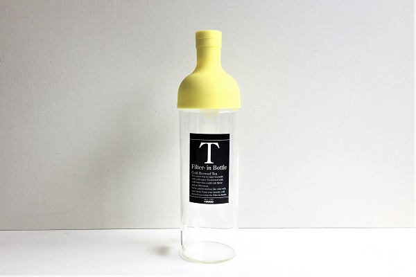 HARIO/ハリオ フィルターインボトル 耐熱 水出し茶ポット イエロー 750ml