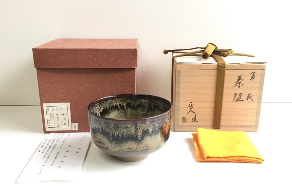 抹茶茶碗 高取 亀井正久作