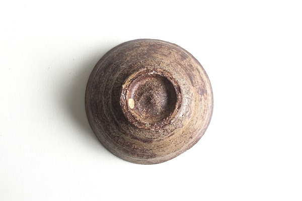 抹茶茶碗 柿の蔕 加藤錦雄作