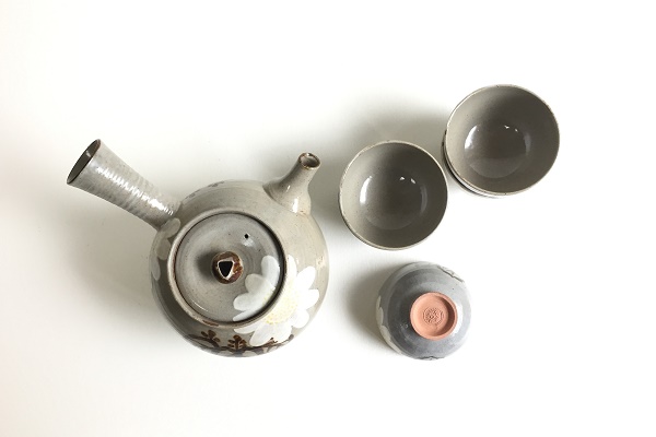 乾山 菊桐番茶器 十六代永楽善五郎 即全作