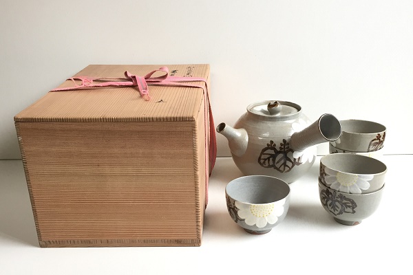 乾山 菊桐番茶器 十六代永楽善五郎 即全作
