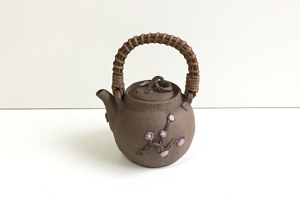 万古焼 桜 圦山成月作