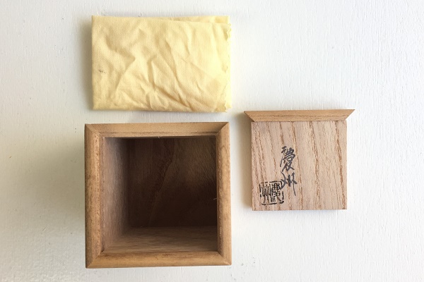 茶道 蓋置 黒漆銀線 糸巻 井波慶州作販売|通販