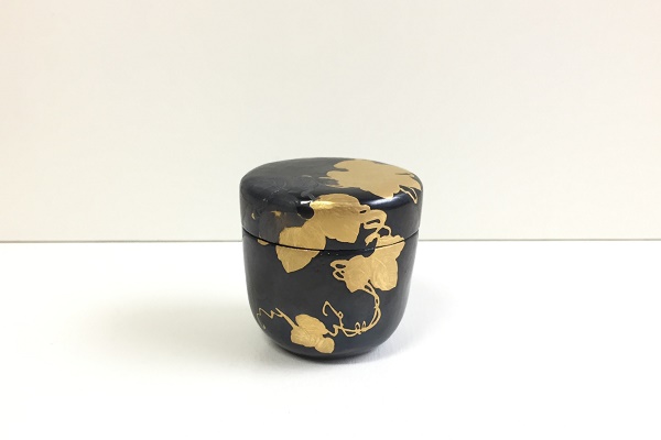 なつめ 蔦 乾山 山崎窯 浅野紫仙作