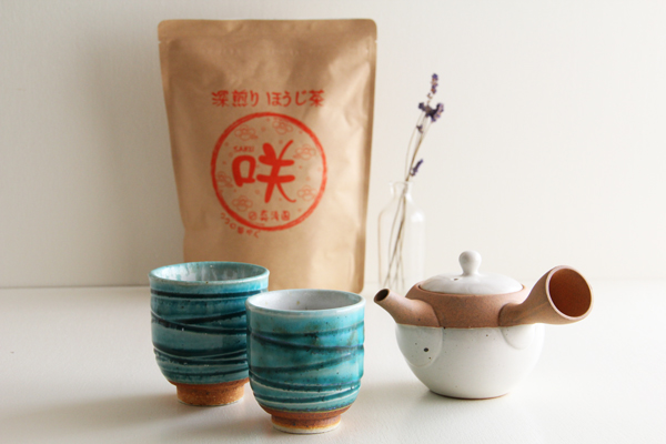 【ココロ華やぐ】深煎りほうじ茶 -咲 SAKU- 120g