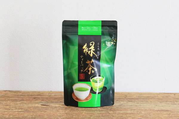 緑茶ティーバッグ 静岡・鹿児島産 宇治抹茶入り 5ｇ×15袋